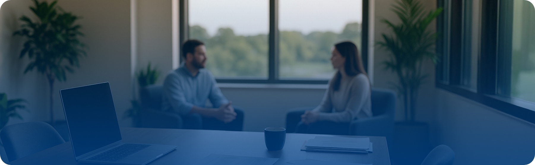Ambiente di lavoro moderno con team al lavoro